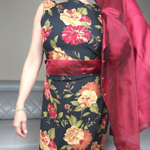 DAVID WARREN DRESS!!❤❤ E - Picture 4 of 8